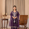 Khayat Stitched Festive Kids Collection'2025-Royal Amethyst