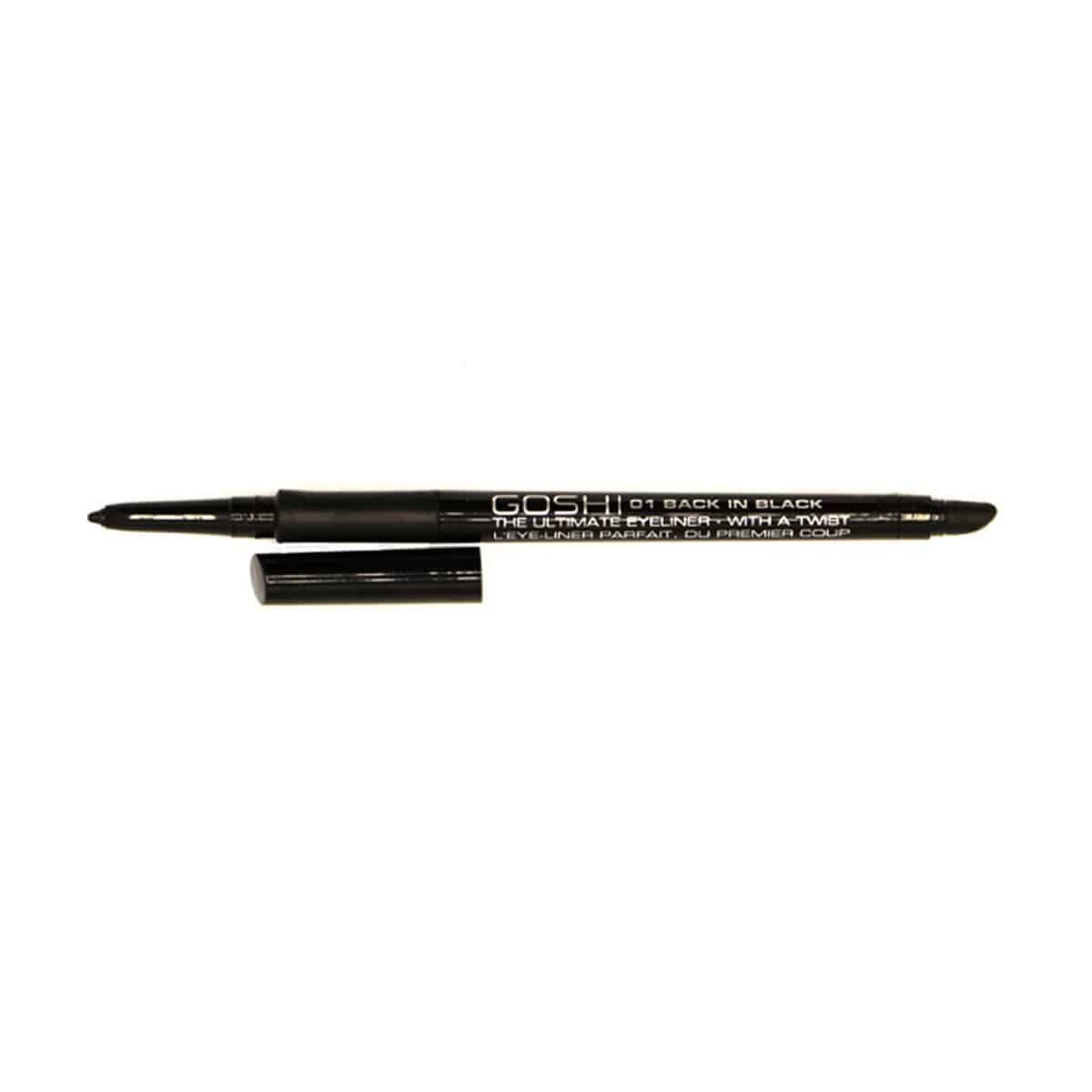 Gosh - The Ultimate Eyeliner - 01 - Black In Black - My Store