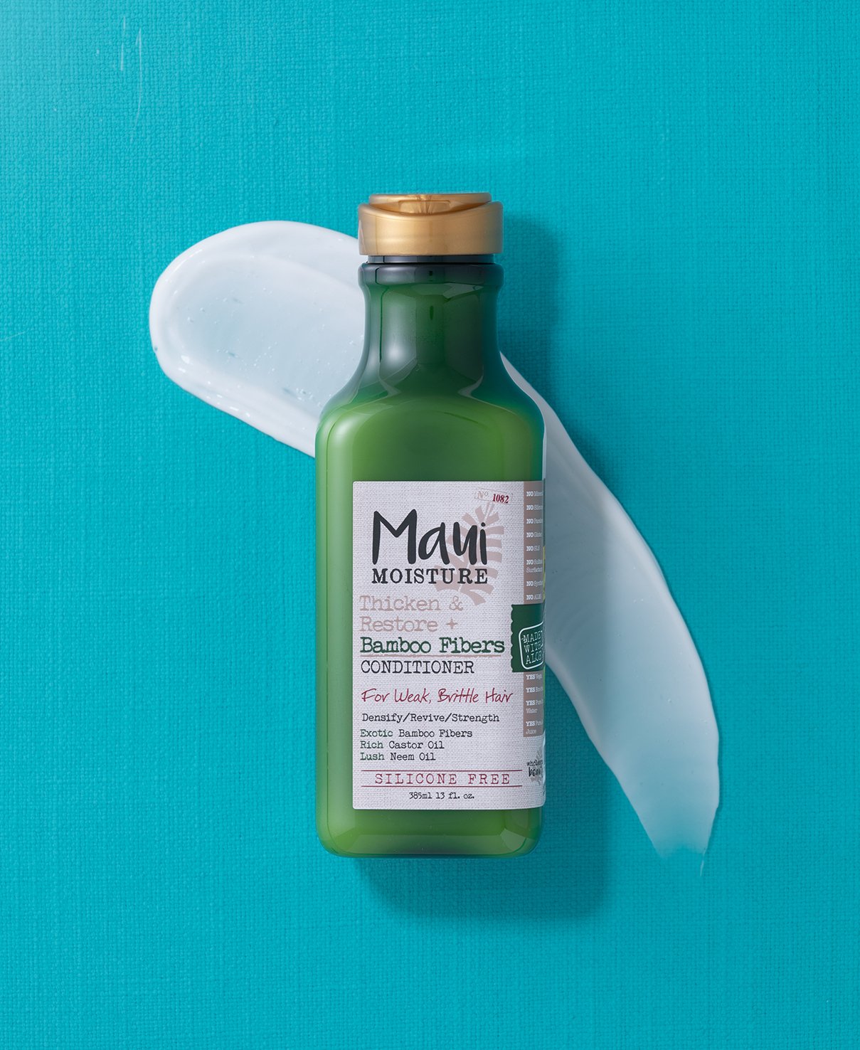 Maui Moisture Conditioner Thicken & Restore+Bamboo Fibers 13Oz/385ML