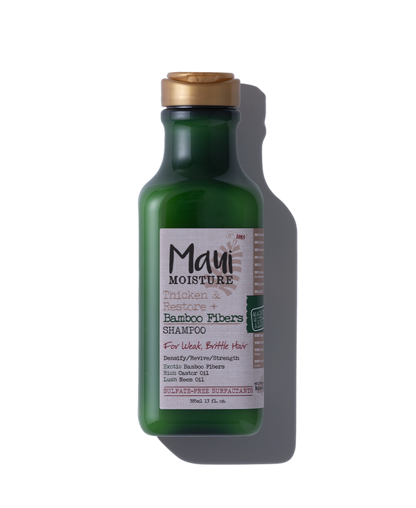 Maui Moisture Shampoo Thicken & Restore+Bamboo Fibers 13Oz/385ML