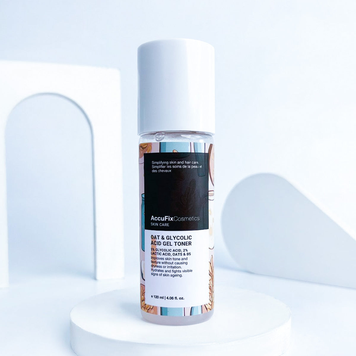 AccuFix - Oat and Glycolic Acid Gel Toner