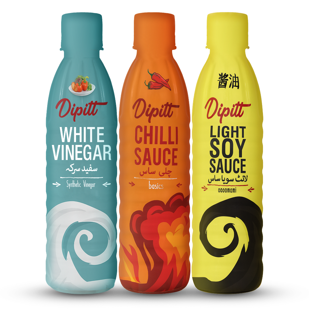 Dipitt Chinese Sauces Trio Pack 900ml