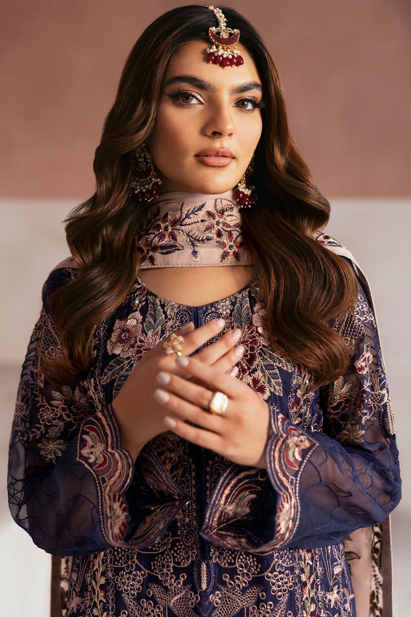 Arzoo by Ramsha Unstitched 3 Piece Chiffon Vol 01 Collection'2025-U-104