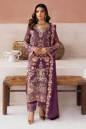 Arzoo by Ramsha Unstitched 3 Piece Chiffon Vol 01 Collection'2025-U-112