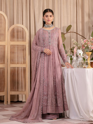 Gulaal Unstitched 3 Piece Emb Chiffon Collection'2023-Ezrah UC-03