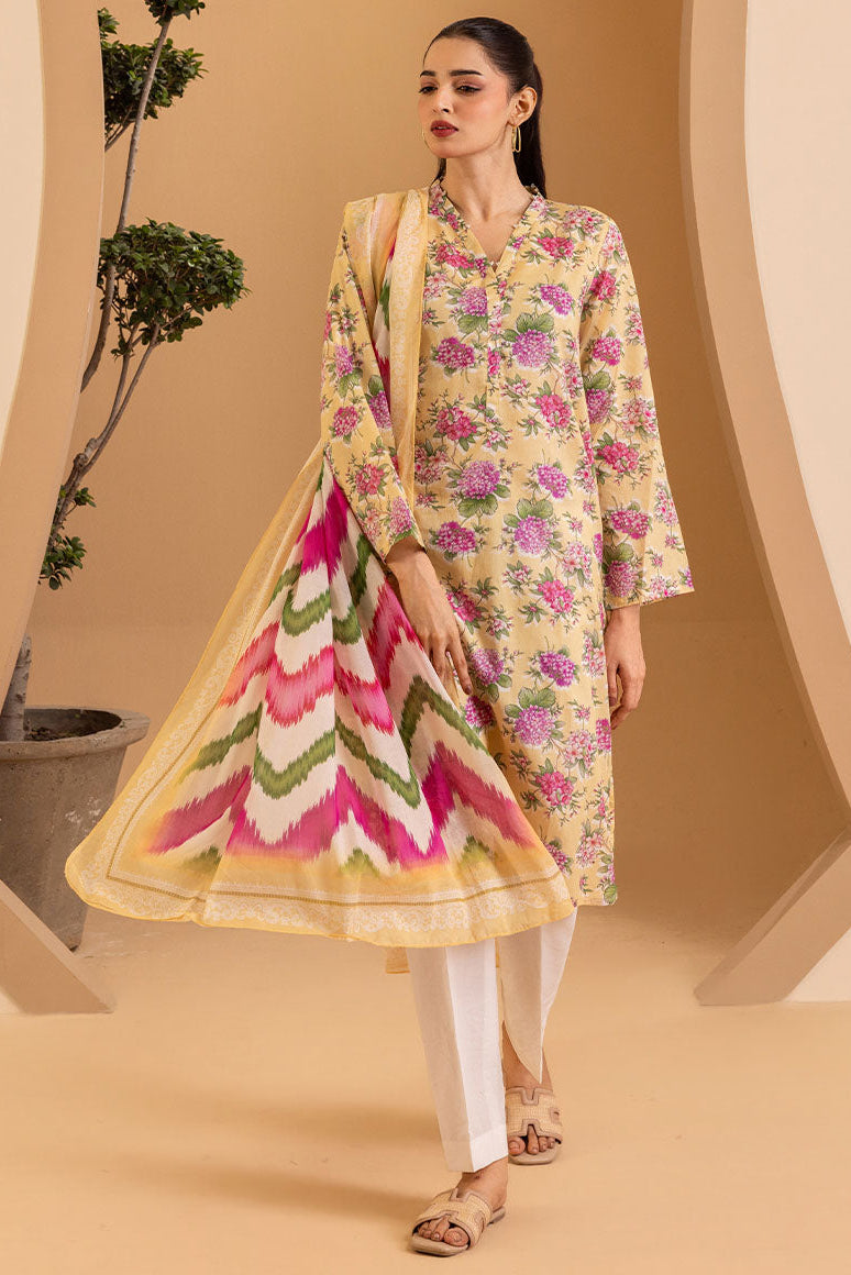 Zellbury Stitched 3 Piece Lawn Vol-01 Suit-WPS-32155