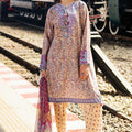 Taneez by Roheenaz Unstitched 3 Piece Block Printed Lawn Collection'2024-RNB-05-A-Sahar