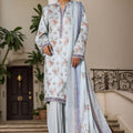 Bin Saeed Stitched 3 Piece Printed Cotton Vol-03 Collection'2025-WC-2418-Ferozi