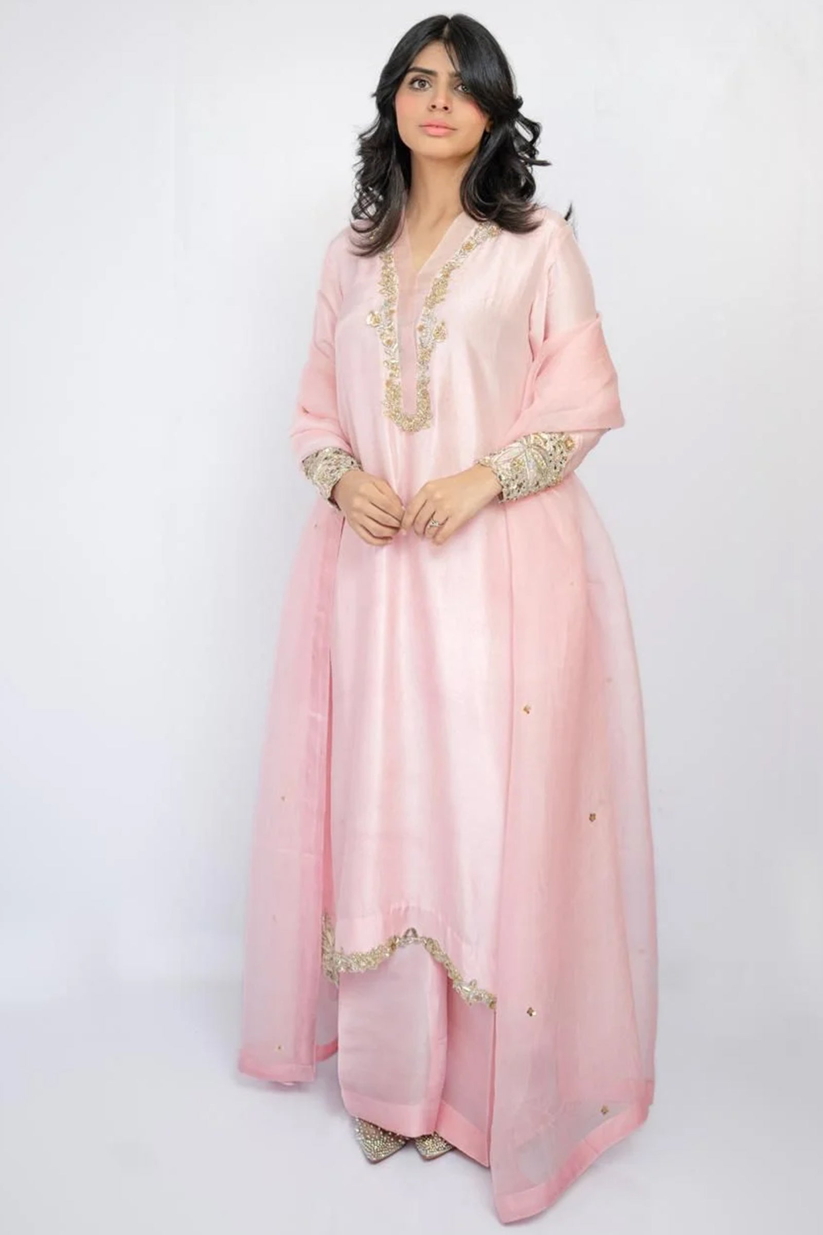 Luna By Mariam Malik Stitched 2 Piece Luxe Silk Pret Collection'2025-Luna- Luxury Pret' - 17