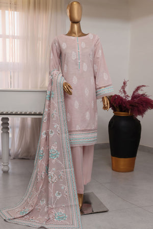 Hues Gold by Hz Stitched 3 Piece Festive Eid Edit Lawn Collection'2025-SSP-3P-018