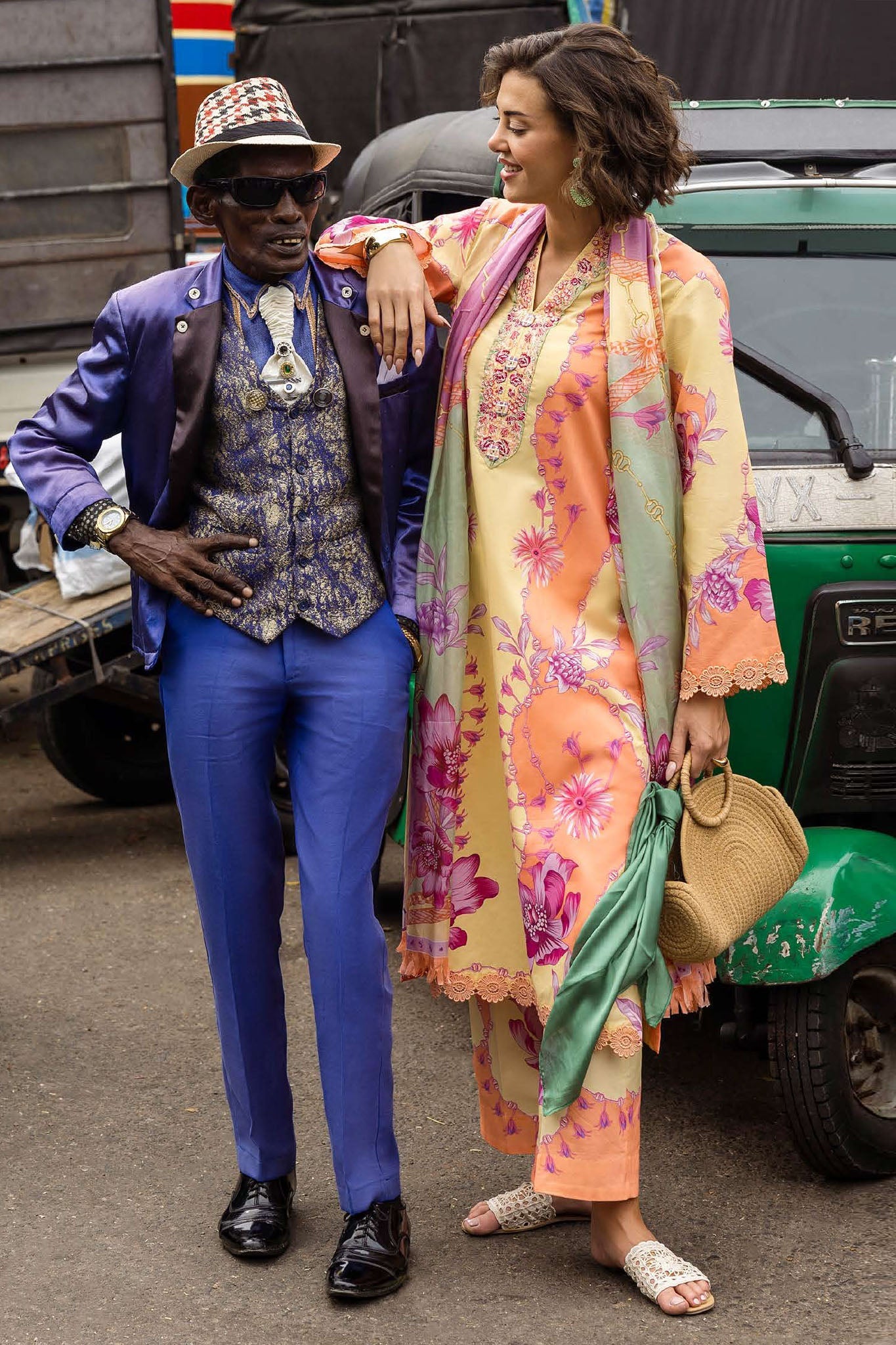 La Dolce Hemline By Mushq Unstitched 3 Piece Summer Collection-HML-08-B-Piera