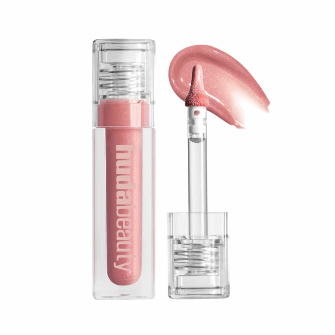 Huda Beauty Faux Filler Icy Nude Lip Gloss
