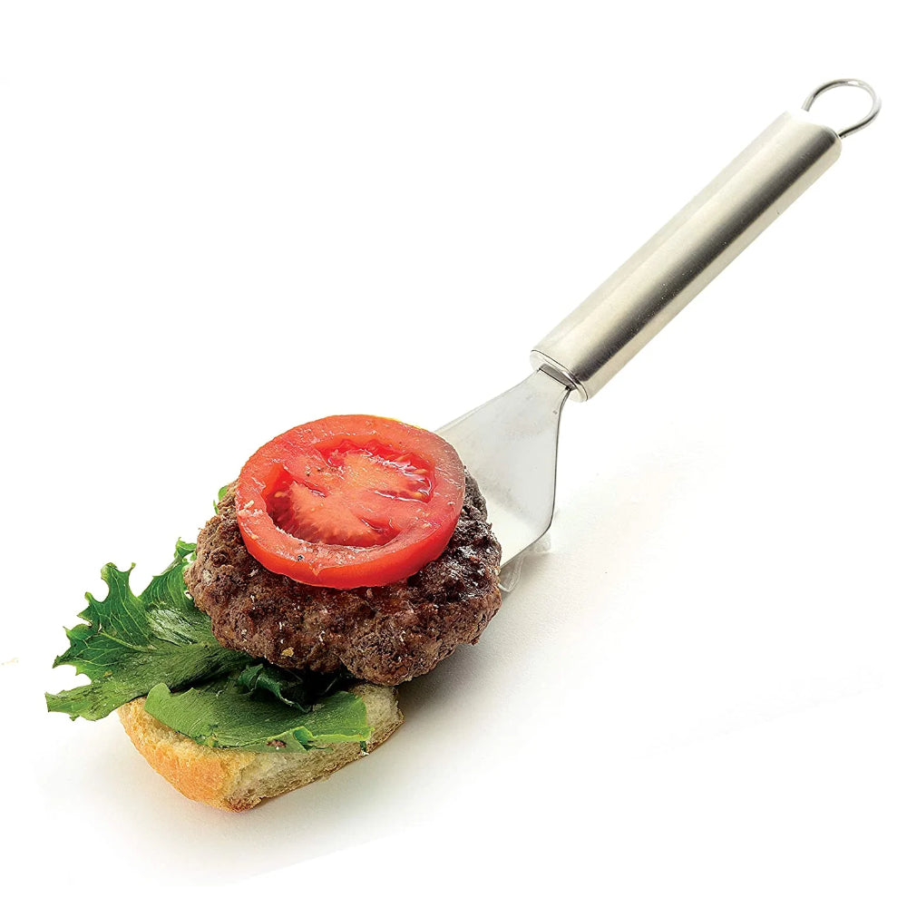 SHENGYA STAINLESS STEEL FOOD FLIPEER TURNER PALTA FOR GRILLING FRYING BBQ