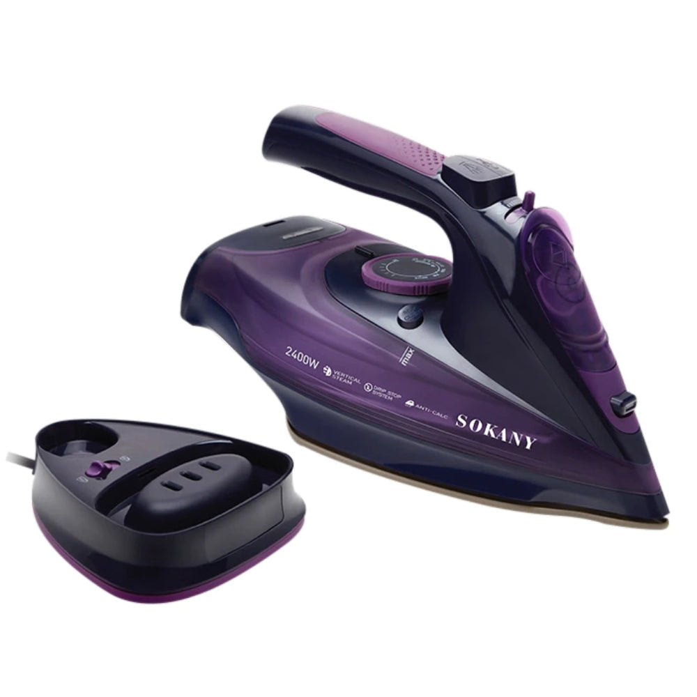 SOKANY CORDLESS STEAM IRON Model SK-2085