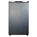 DAWLANCE BEDROOM SINGLE DOOR REFRIGERATOR Model 9106SD SILVER BLACK
