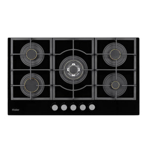 HAIER TEMPERED 5 BURNER GLASS HOB Model HCC-529 DGG