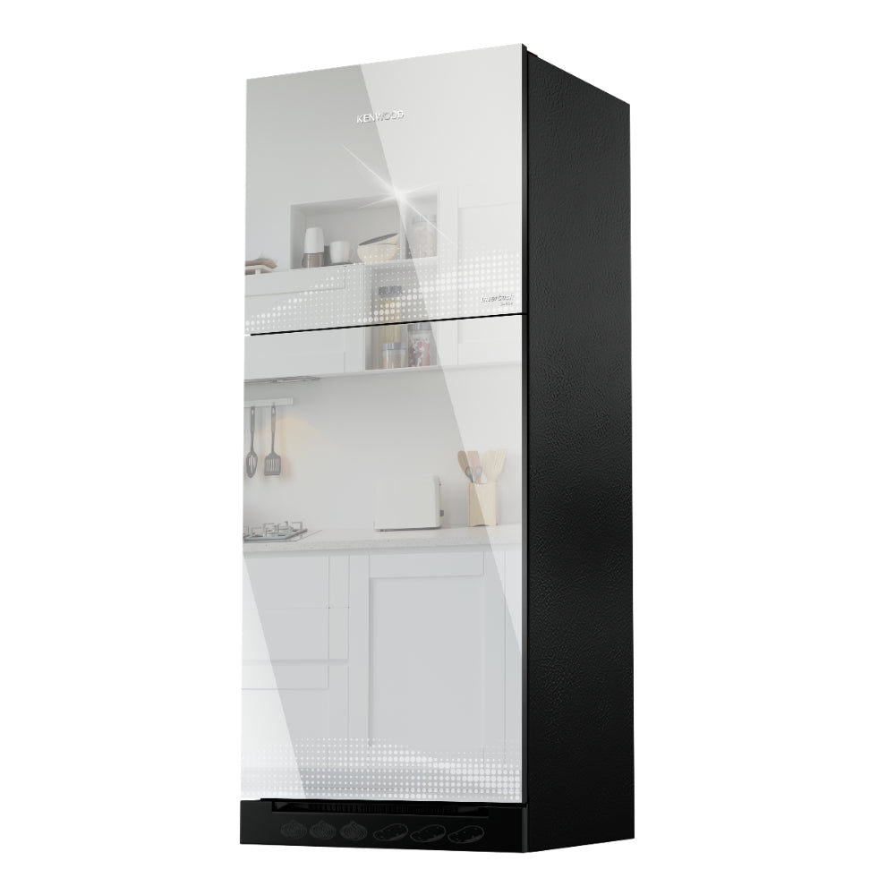 KENWOOD INVERTER REFRIGERATOR Model KRF-26657 GD MIRROR GLASS