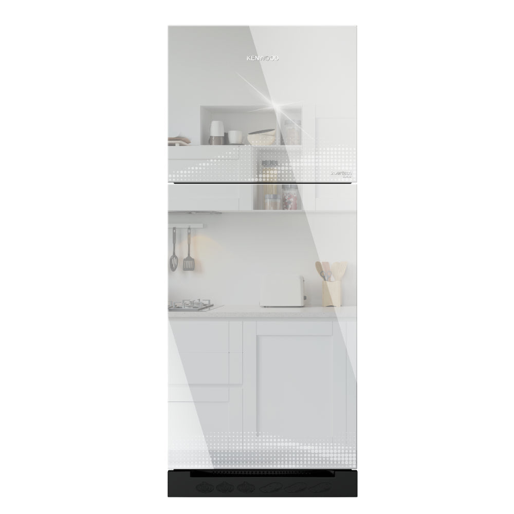KENWOOD INVERTER REFRIGERATOR Model KRF-26657 GD MIRROR GLASS