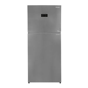 DAWLANCE TWO DOOR INOX INVERTER NO FROST REFRIGERATOR Model DTM-7650