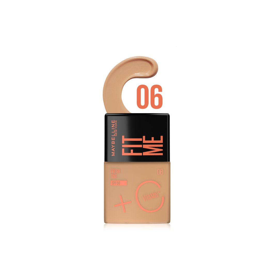 Maybelline Fit me Fresh Tint Vitamin C SPF 50 30ml 06