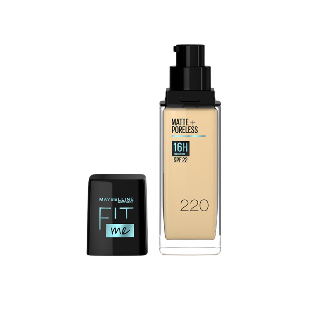 Maybelline Fit Me Matte+Poreless Foundation For Normal To Oily Skin -30Ml