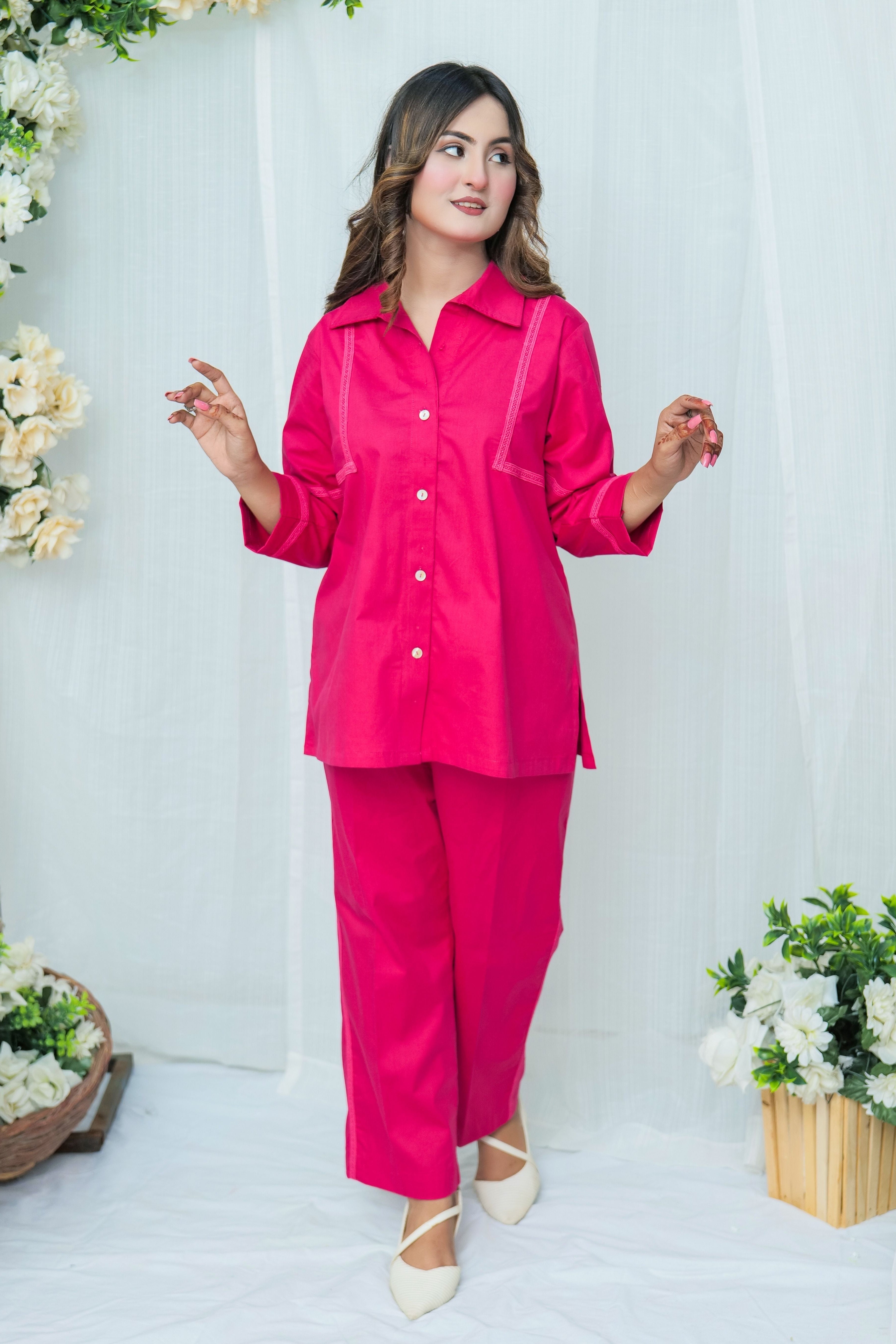 Suitsu Stitched Co Ords Collection-Zeal 2-Piece Set