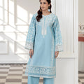 Flutterby Stitched 2 Piece Cotton Satin Winter Collection'2025-Dania - sb