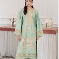 Flutterby Stitched 2 Piece Cotton Satin Winter Collection'2025-Arzu - gr