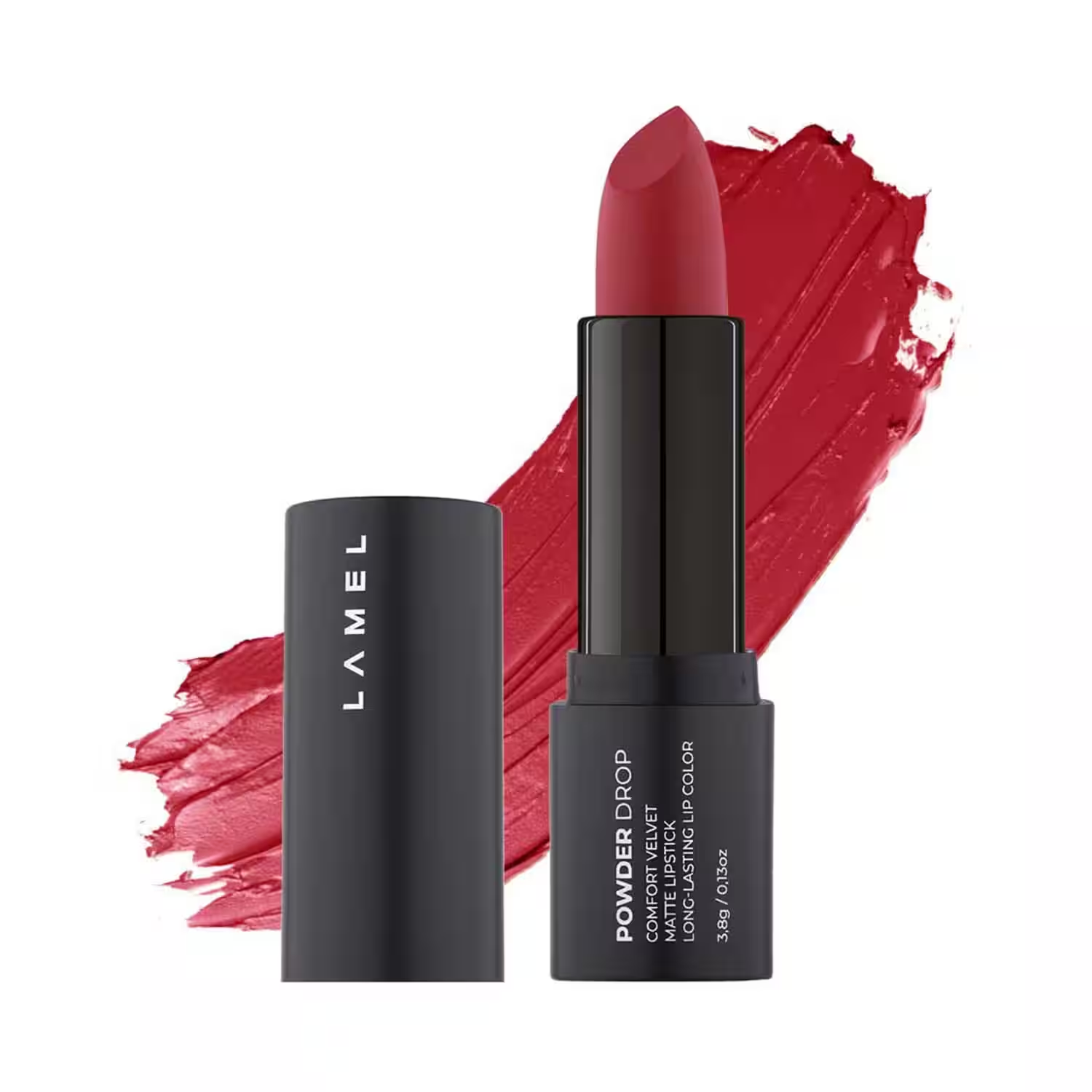 Lamel - Lipstick Powder Drop №406 Tulip Fleur