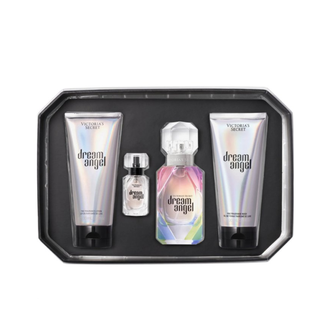 Victoria'S Secret Dream Angle Set Edp 50Ml+Edp 7.5Ml+S Gell 100Ml+Body Lotion 100Ml
