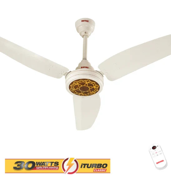 Royal - Passion Flora - ITurbo Classic 30 Watts Fan - My Store