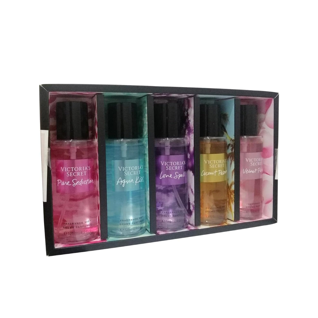 Victoria'S Secret Mist Set Spell 125Ml+Temptation 125Ml+Coconut 125Ml+Seduction 125Ml+Charm 125Ml