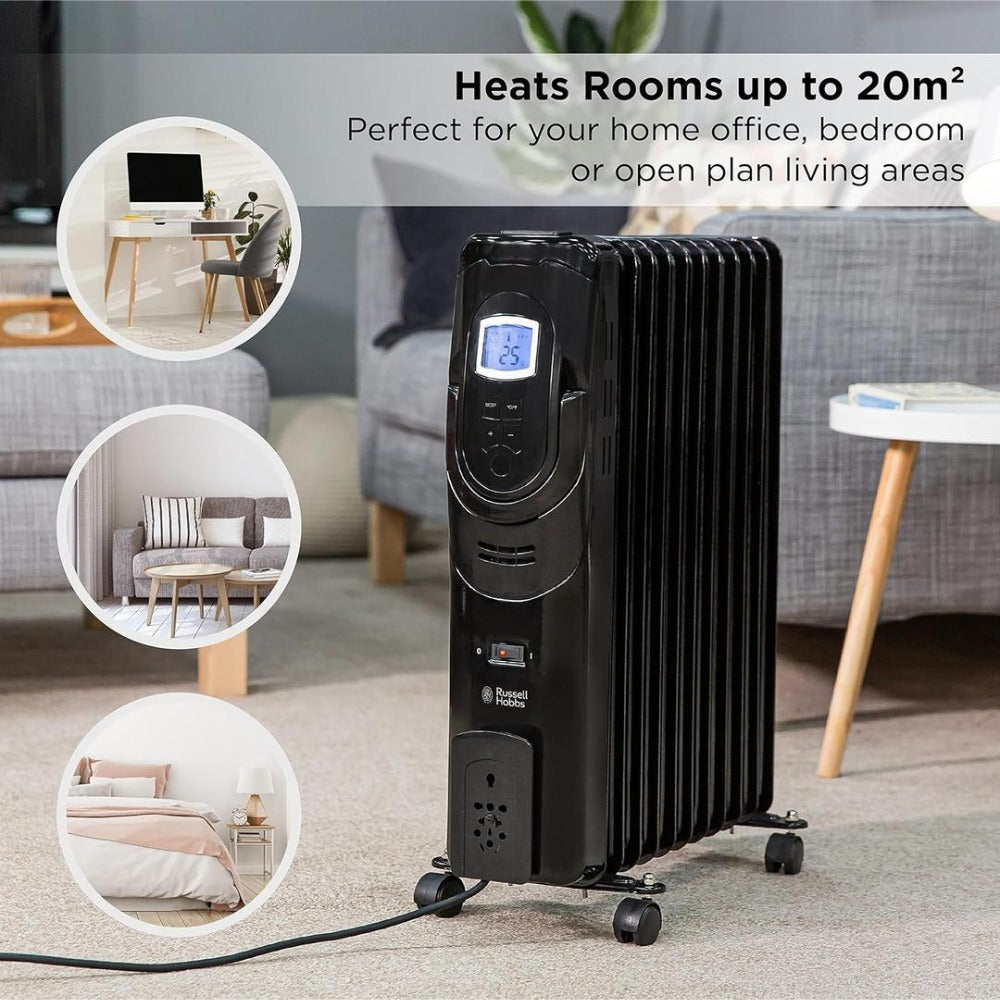 RUSSELL HOBBS OIL RADIATOR HEATER Model RHOFR5003B