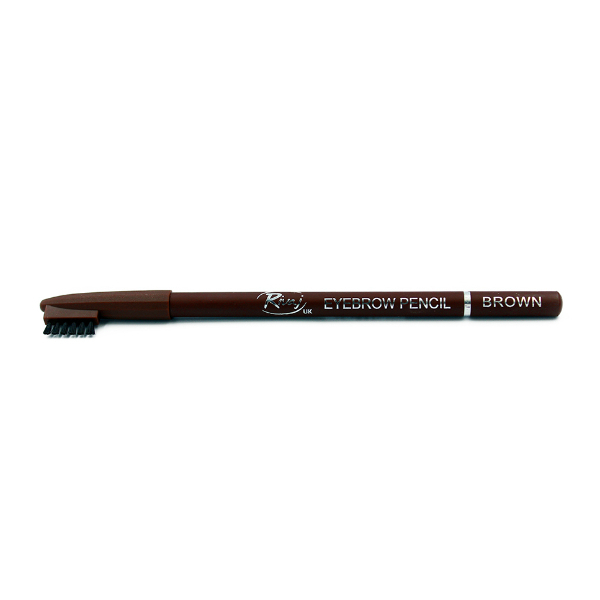 Rivaj Uk Brown With Brush Eyebrow Pencil