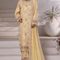 Sada Bahar Stitched 3 Piece Luxury Viscose Winter Collection'2025-VCK-311-Yellow
