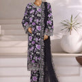 Sada Bahar Stitched 3 Piece Luxury Viscose Winter Collection'2025-VCK-312-Black