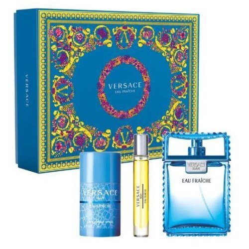 Versace Eau Fraiche Men Set EDT 100Ml+EDT 10+Deo Stick 75Ml
