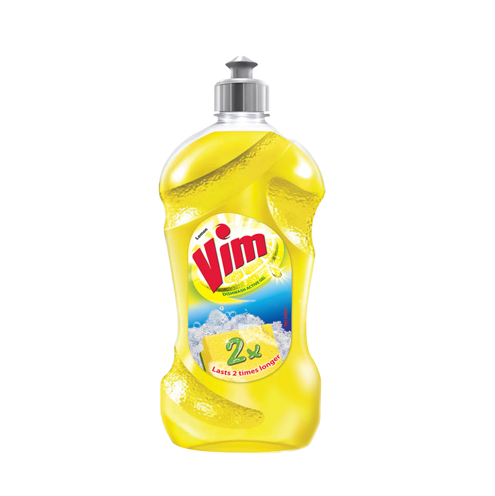 Vim Dishwash Active Gel Yellow 500ml