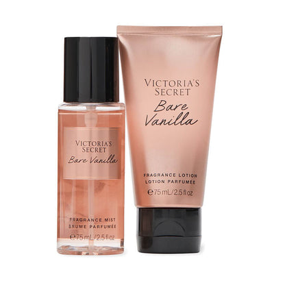 Victoria'S Secret Bare Vanila Set Mist 75Ml+Lotion 75Ml