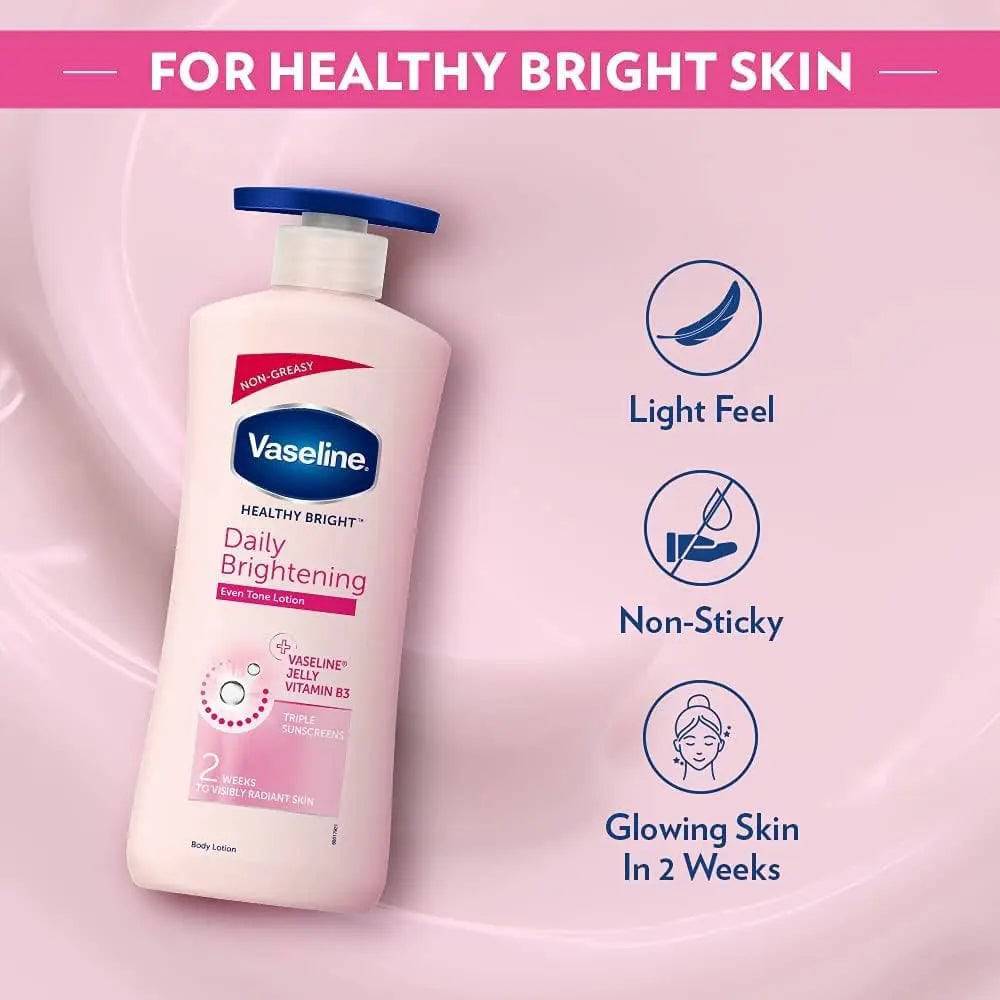 Vaseline Body Lotion Daily Brightening Even Tone 600Ml - My Store