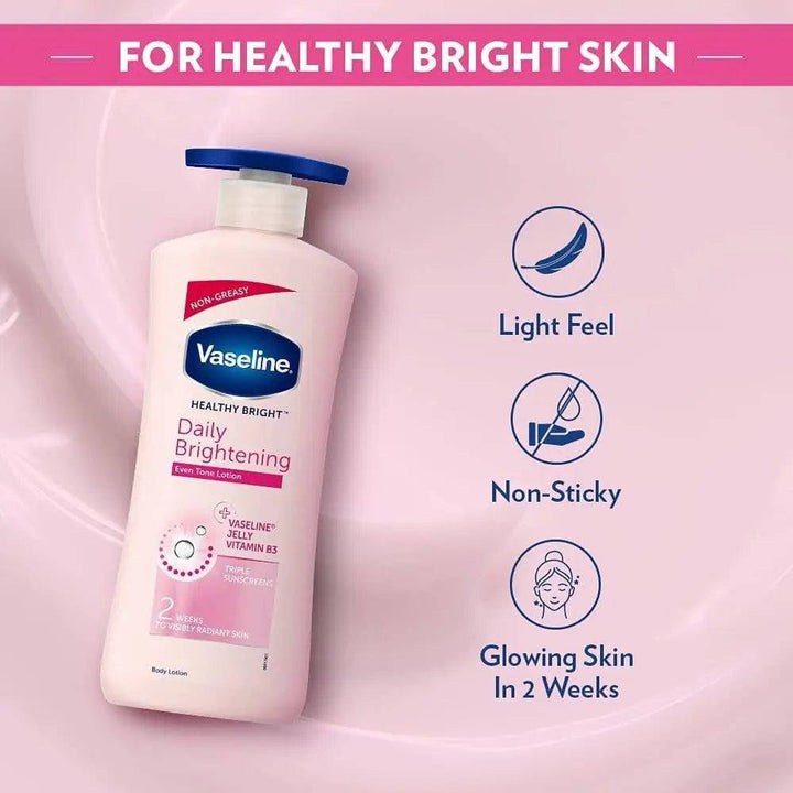 Vaseline Body Lotion Daily Brightening Even Tone 600Ml - My Store