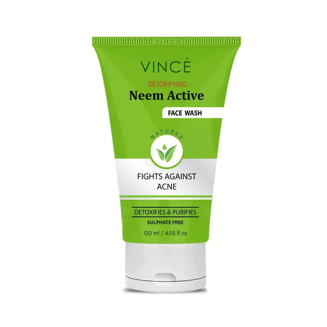 Vince - Detoxifying Neem Active Face Wash - 120Ml - My Store