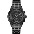 Guess Summit Black Stainless Steel Black Dial Chronograph Quartz Watch for Gents - W1001G3