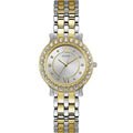 Guess Blush Two-tone Stainless Steel Silver Dial Quartz Watch for Ladies - W1062L4
