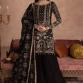 Shagun By Anayra Amal Unstitched 3 Piece Wedding Luxe Edit-Zahab
