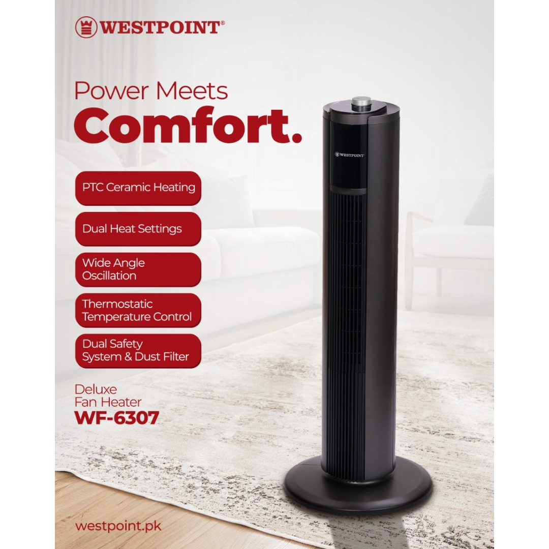 Westpoint Fan Heater WF-6307
