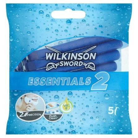 Wilkinson Sword Razor Essentials 2 Precision 5 S - My Store
