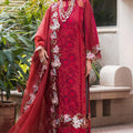 Asifa Nabeel Unstitched 3 Piece Luxury Winter Vol-02 Collection'2024-WL-08-Rouge