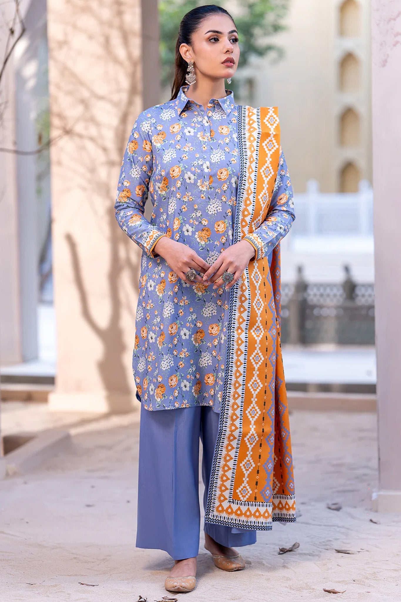 Zellbury Unstitched 3 Piece Winter Collection'2025-WU-0534