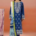 Zellbury Unstitched 3 Piece Dyed Cotton Collection'2025-WUC-0059